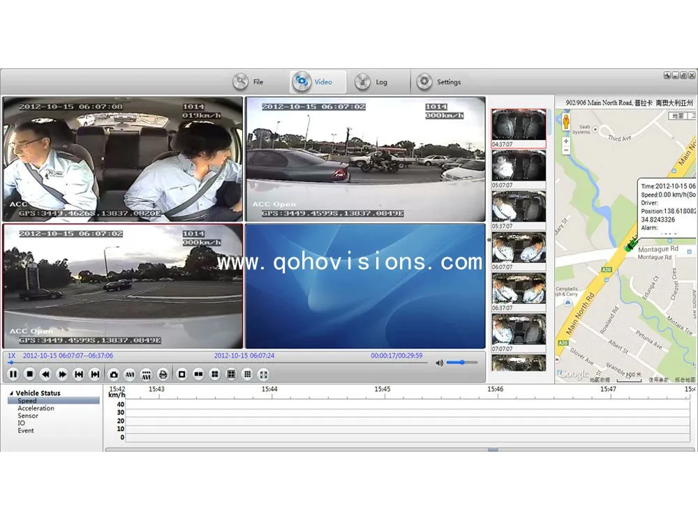 Car sales mobile dvr